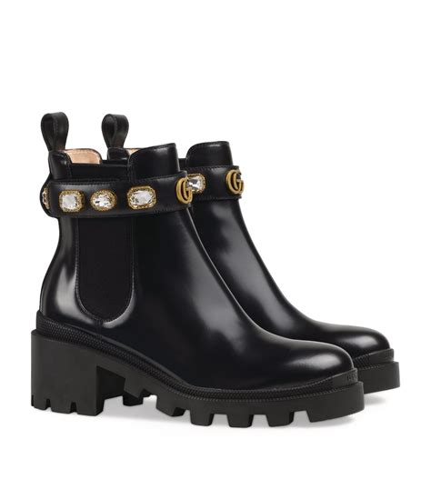 gucci intense perfume boots|Gucci boots embellished.